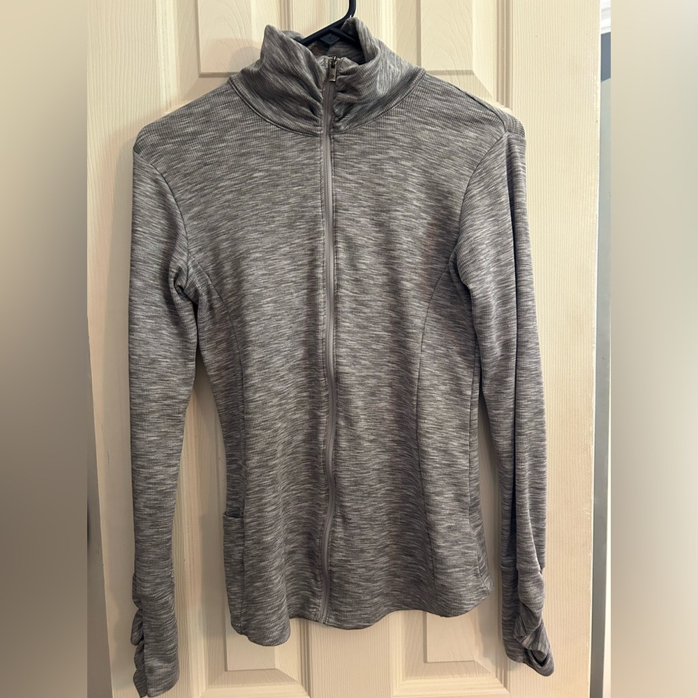 Columbia Women’s Space Gray Full-Zip Jacket, Small